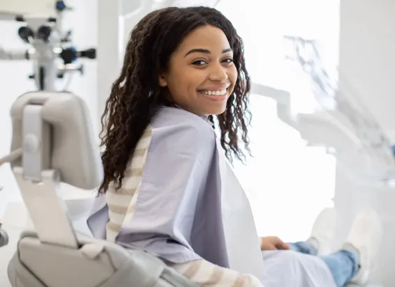 Dental team at [practice_name] ready to answer your questions