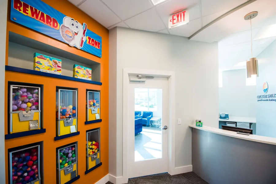 Cape Fear Smiles patient comfort area