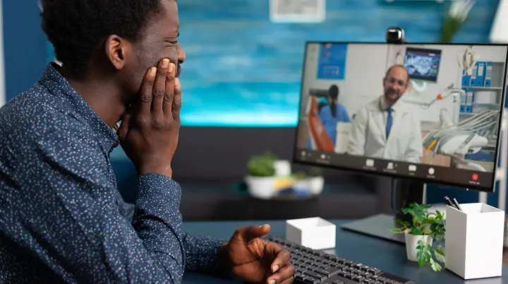 Virtual dental consultation from home